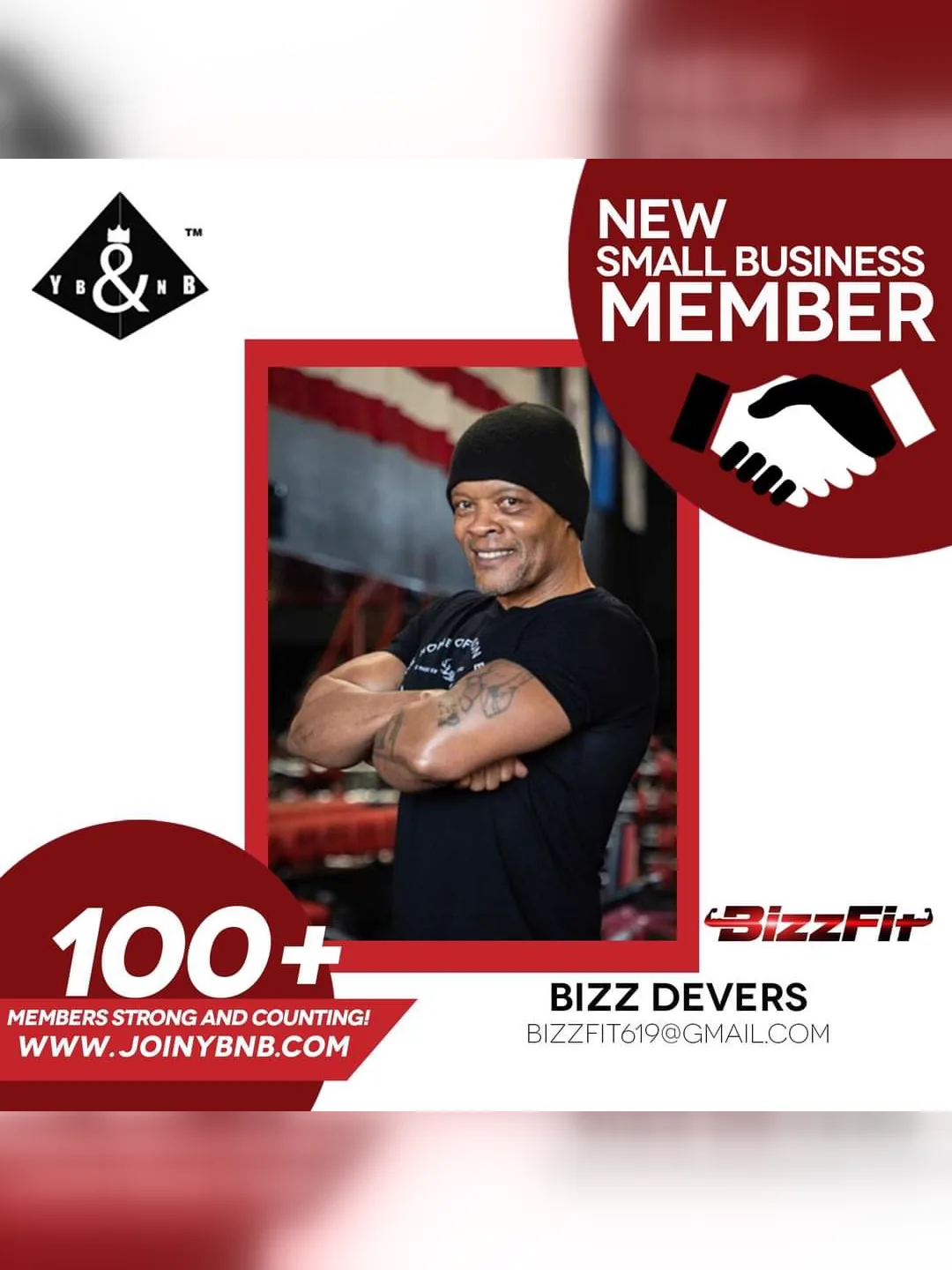 BizzFit Training Academy — new small business member of YB and NB
